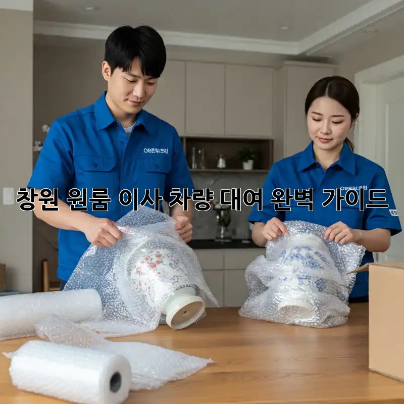 창원 원룸 이사, 차량 대여 완벽 가이드!