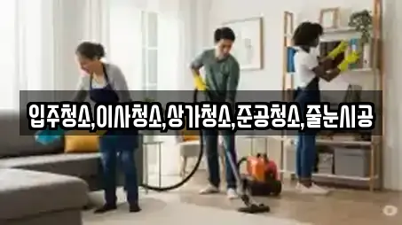 입주청소,이사청소,상가청소,준공청소,줄눈시공