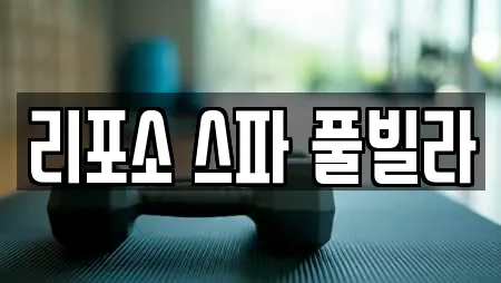 리포소 스파 풀빌라