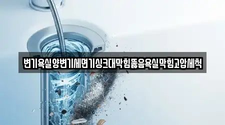 변기욕실양변기세면기싱크대막힘뚫음욕실막힘고압세척