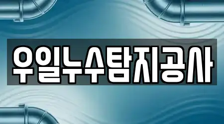 우일누수탐지공사