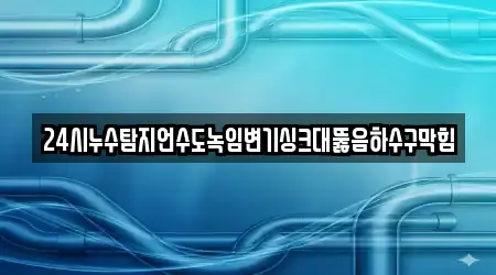 대전광역시 대동 전문 싱크대뚫음,하수구뚫음,변기막힘,누수,누수탐지 10업체 위치정보