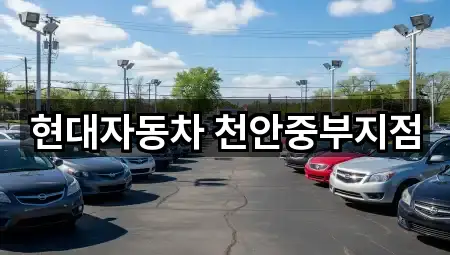 현대자동차 천안중부지점