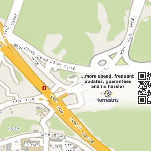 경기도 성남시 중원구 도촌동 렌트카 경진렌트카 위치