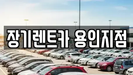 경기도 용인시 처인구 장기렌트카 전문 장기렌트카 용인지점
