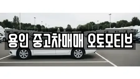 경기도 용인시 처인구 중고차매매 전문 용인 중고차매매 오토모티브