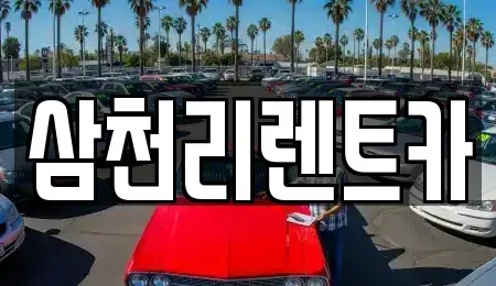 경북 포항시 북구 장성동 렌트카 전문 삼천리렌트카