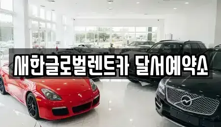 대구광역시 달서구 단기렌트카 전문 새한글로벌렌트카 달서예약소