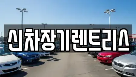 대구광역시 달서구 장기렌트카 전문 신차장기렌트리스