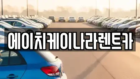 대전 유성구 도룡동 렌트카 전문 에이치케이나라렌트카
