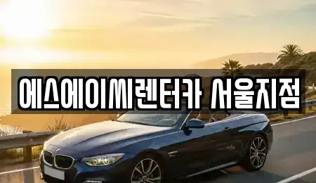 서울특별시 성동구 사근동 렌트카 전문 에스에이씨렌터카 서울지점