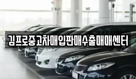 인천광역시 중구 경동 중고차매입 전문 김프로중고차매입판매수출매매센터