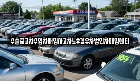 전북 김제시 상동동 중고차 전문 수출중고차수입차매입사고차노후경유차법인차매입센타