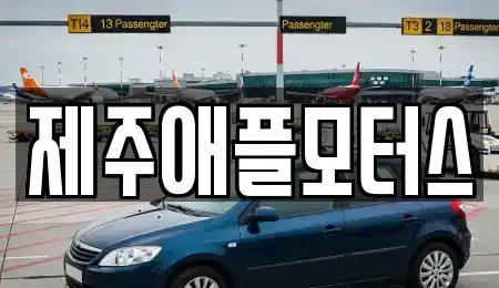 제주 제주시 용강동 중고차 전문 제주애플모터스