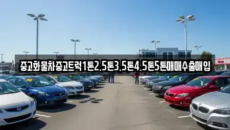 제주 제주시 용강동 중고차매입 전문 중고화물차중고트럭1톤2.5톤3.5톤4.5톤5톤매매수출매입