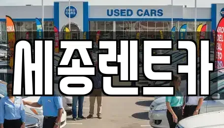 충남 금산군 남이면 렌트카 전문 세종렌트카