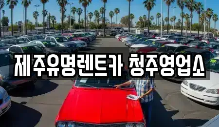 충북 청주시 흥덕구 렌트카 전문 제주유명렌트카 청주영업소