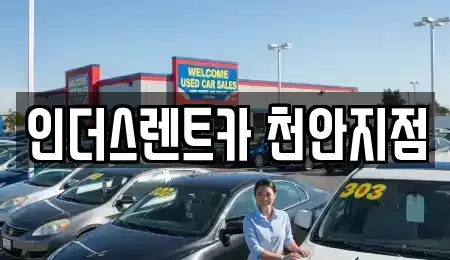 충청남도 천안시 서북구 성정동 렌트카 전문 인더스렌트카 천안지점