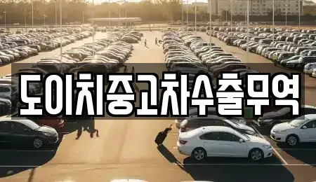 충청북도 단양군 적성면 중고차매매 전문 도이치중고차수출무역